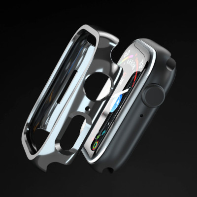 Ốp Case Kai.N Chrome Dành Cho Apple Watch Ultra 2/ Ultra/ 4/5/6/7/8/9/SE/10 Mạ Chrome_ Hàng Chính Hãng