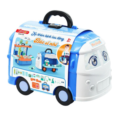 Đồ Chơi Xe Khám Bệnh Lưu Động - Bác Sĩ Nhí - Firstar DK81356