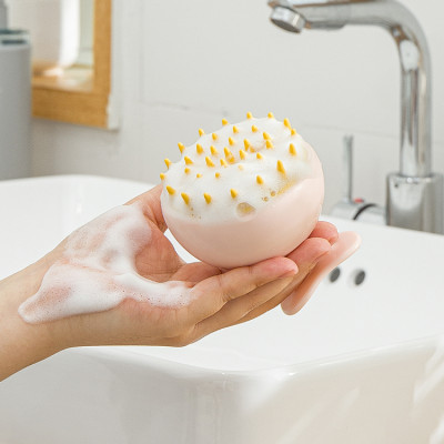 Lược gội đầu silicone - Massage da đầu, giảm ngứa, giảm gàu tăng cường tuần hoàn máu giảm gãy rụng tóc