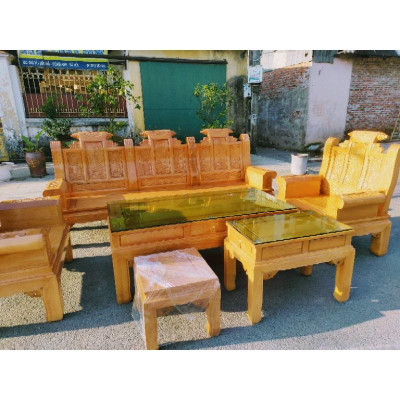 Bộ bàn ghế âu á trương cuốn thư- NỘI THẤT BÌNH LONG 0988-352-210