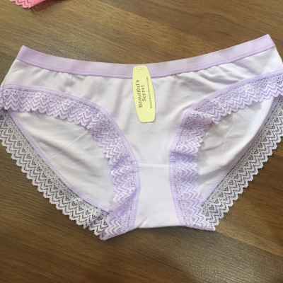 combo 5 chiếc quần lót nữ cotton viền ren 9934 siêu xinh