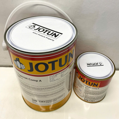 Sơn Epoxy Jotun Penguard Topcoat base 1 màu trắng - White 001 _5L/bộ