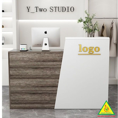 QUẦY LỄ TÂN, QUẦY TIẾP TÂN, QUẦY TÍNH TIỀN, QUẦY THU NGÂN QTT417 - Nội thất lắp ráp Viễn Đông Adv