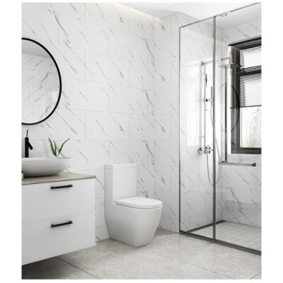 Bộ 10 Tấm Xốp Dán Tường 3D PVC Đá Xám La Mã 60x30cm Keo Sẵn Dày 2,5mm Cao Cấp, Sang Trọng 