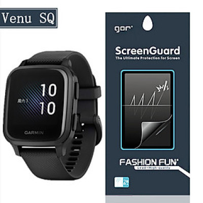 Bộ 5 miếng dán dẻo Gor TPU HD cho Garmin Venu 3/ Venu 3S/ Venu SQ chống trầy xước_ Hàng chính hãng