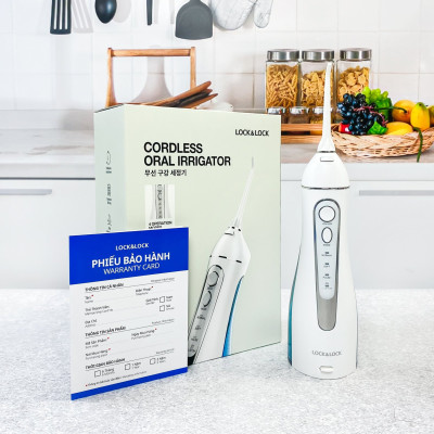 Máy Tăm Nước Không Dây Lock&Lock Cordless Oral Irrigator ENR156BLU 