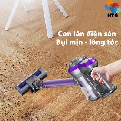 Máy hút bụi Airbot iRoom 2.0 phiên bản 19000 Pa, động cơ không chổi than, hút giường nệm và dây ống hút cầm tay, Hàng Chính Hãng