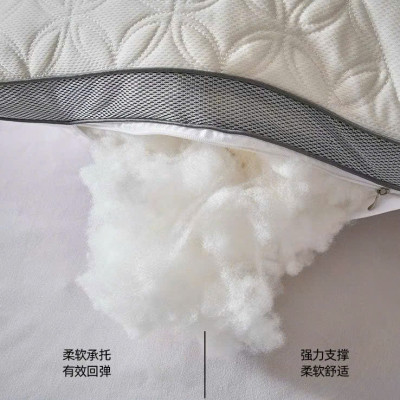 Gối Ngủ Công Thái Học Massager Kim Cương 3D Cao Cấp - Chống Đau Mỏi Vai Gáy, Kích Thước 48x74cm - HÀNG CHÍNH HÃNG MINIIN