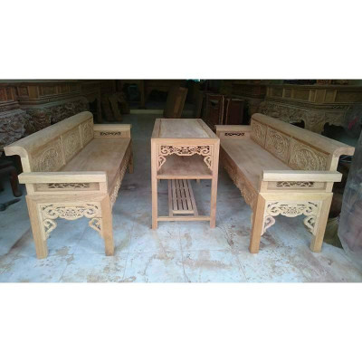 Bộ Bàn Ghế Trường Kỷ Gỗ Gụ