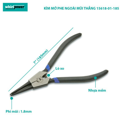 KÌM MỞ PHE NGOÀI THẲNG 7" WHIRLPOWER