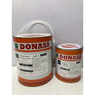 Sơn sàn bê tông Donasa /Floor coating Paint màu xanh lá vàng DEF 9046 3L