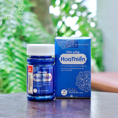 Combo 4 Viên uống Hoa Thiên hộp 30 viên hỗ trợ cân bằng nội tiết tố, cải thiện sinh lý
