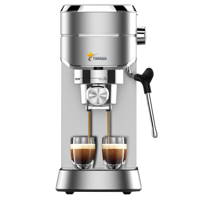 Máy pha cà phê Tahawa TS6212 - Máy pha cafe đa chức năng: Espresso, Cappuccino, Latte. Áp suất bơm: 15 bar - Công suất:1250W - 1450W. Có vòi đánh sữa - Bảo hành chính hàng 12 tháng. Hàng nhập khẩu chính hãng