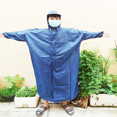 Áo Mưa Măng Tô Vải Dù Cao Cấp Khổ To Rộng, Màu Sắc Tươi Sáng, Phù Hợp Nam Nữ