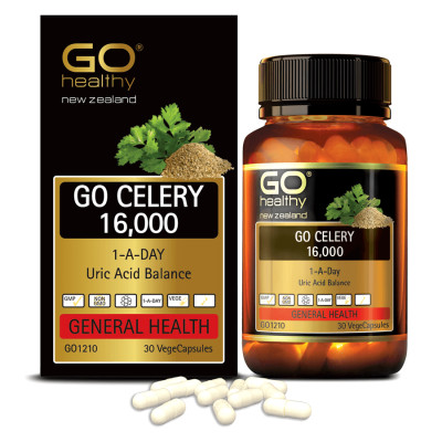 GO CELERY 16,000 30 VIÊN - Viên gout nhập khẩu chính hãng GO Healthy New Zealand