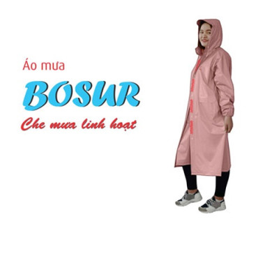  Áo mưa Rando Bosur  che mưa linh hoạt ( APPS20) giúp che chở cho người thân yêu của bạn. GIAO MÀU NGẪU NHIÊN