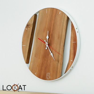 Mặt Đồng Hồ Treo Tường Chế Tác Ấn Tượng Phong cách Natural Hòa với thiên nhiên DH12050116
