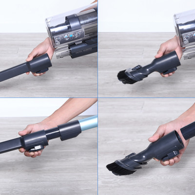 Máy hút bụi không dây Samsung VS15A6031R1/SV, Jet60 Turbo lực hút mạnh 150W - Hàng chính hãng