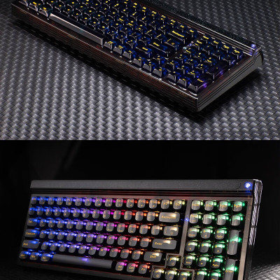 Bàn phím cơ Newmen GM980 Black Star ( Azure/ Misty rain ) - Hàng Chính Hãng