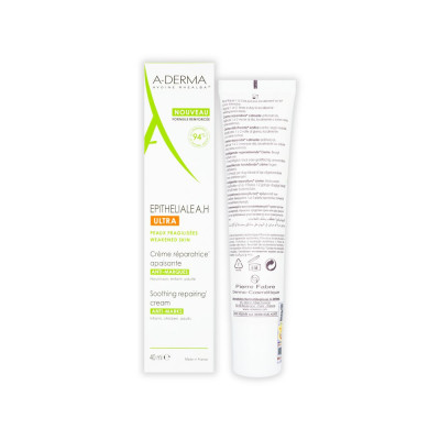 Kem dưỡng làm liền sẹo, tái tạo da Epitheliale A.H DUO Ultra Repairing Cream A-Derma 40ml