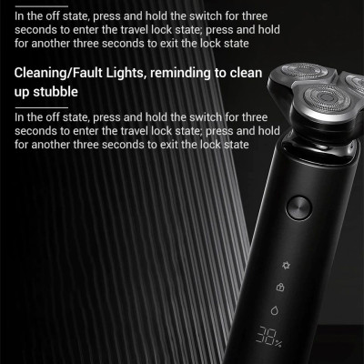 Máy Cạo Râu Mi Electric Shaver Mijia S500 3 đầu- Hàng nhập khẩu