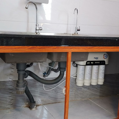 Máy lọc nước uống Partek P4685-USF màng sợi rỗng 5 bước vượt trội hàng chính hãng