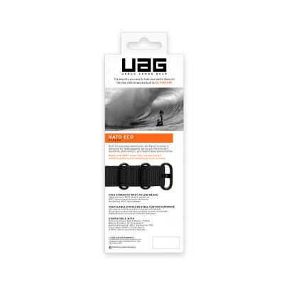 Dây đeo cho Apple Watch 40/38mm UAG NATO Eco Series  - Hàng Chính Hãng