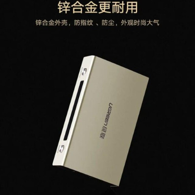 Ugreen UG40369MM128TK Bộ gộp HDMI 3 vào 1 ra hỗ trợ 4K x 2K vỏ hộp kim cao cấp kèm cổng âm thanh - HÀNG CHÍNH HÃNG