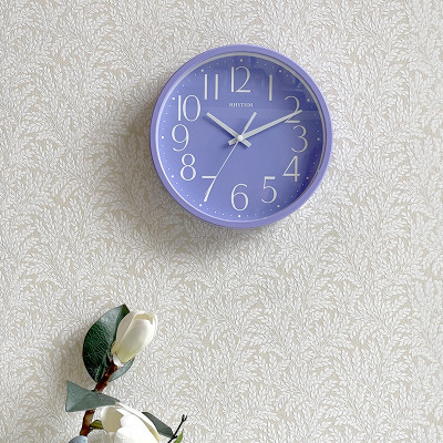 Đồng hồ Rhythm CMG625NR12- Kt 22.3 x 3.8cm, 340g, Vỏ nhựa. Dùng Pin.