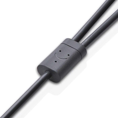 Ugreen UG10547AV109TK 25CM màu Đen Cáp âm thanh 2 đầu Bông sen âm sang 3.5mm dương - HÀNG CHÍNH HÃNG