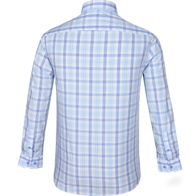 Áo sơ mi nam tay dài form suông Khatoco A1MD468T1-CNCR109-2409-D