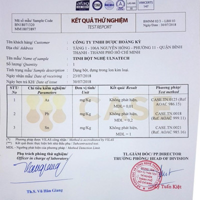 [500gr] Tinh bột nghệ Ulnatech (Nano Curcumin, combo 2 lon, mỗi lon 250gr) - Chuyên viêm loét dạ dày, sức khỏe mẹ sau sinh