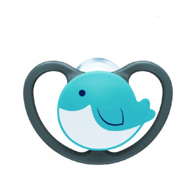 BỘ 2 TI GIẢ NUK SPACE SILICONE