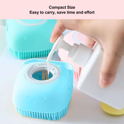 Lược gội đầu silicone - Massage da đầu, giảm ngứa, giảm gàu tăng cường tuần hoàn máu giảm gãy rụng tóc