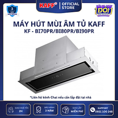 Máy hút mùi âm toàn phần phần mặt kính 800mmcảm ứng KAFF KF-BI80PR - Hàng Chính Hãng