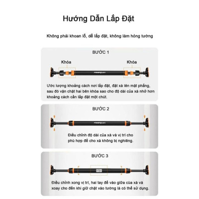 Xà Đơn Treo Tường Thế Hệ Mới FED-0228