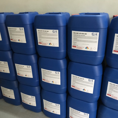 Hóa chất tẩy cáu cặn vệ sinh tháp giải nhiệt cooling tower an toàn
