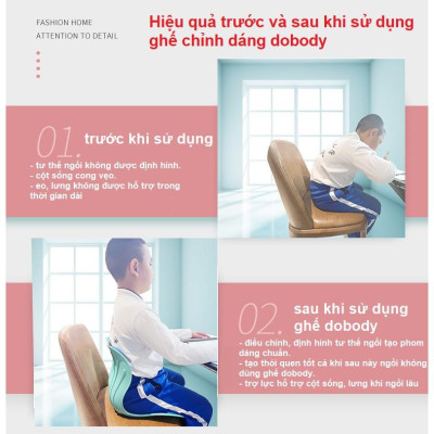 Ghế Công Thái Học Điều Chỉnh Tư Thế Dành Cho Bé, Ghế Chống Gù Lưng