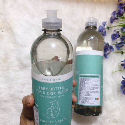 Nước rửa bình Berkley Green 739ml Mỹ