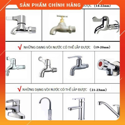Vòi Xịt Rửa Xe️ Bộ dây vòi xịt nước rửa xe, tưới cây , tăng áp 3 lần, loại 15m 206701-3 đầu đồng, cút