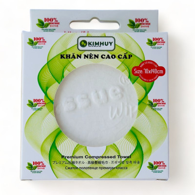 Khăn nén du lịch cao cấp T.ssue (Size: 70*140cm). Gọn nhẹ tiện lợi, dùng cho các chuyến đi chơi xa, dã ngoại, thể thao