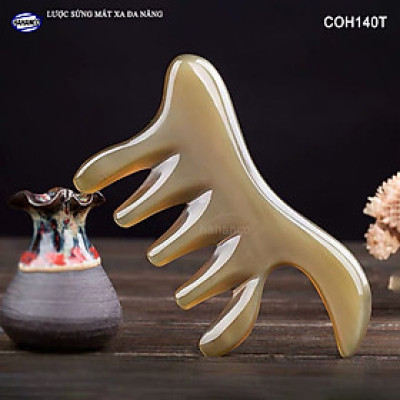 Lược sừng đa năng thần thánh (Size: M - 11cm) Mát xa làm đẹp.