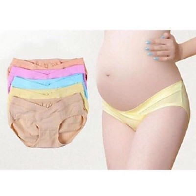 Quần lót bầu cạp chéo cotton cho mẹ