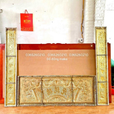 ĐẠI TỰ 1.55 CM CHẤT LIỆU BẰNG ĐỒNG 