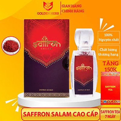 Nhụy Hoa Nghệ Tây Saffron Salam 1Gram Tặng kèm Trà Saffron Tea 7 Ngày Saffron Việt Nam