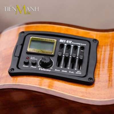 [Chính Hãng] EQ Đàn Guitar Mings MET B12 Cho Đàn Guitar METB12 - Thiết Bị Thu Âm Equalizer Finger Style MET-B12 Hàng Chính Hãng - Kèm Móng Gẩy DreamMaker