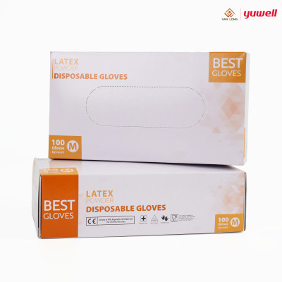 Găng tay y tế có bột Best Gloves (Găng tay thăm khám) hộp 100 chiếc