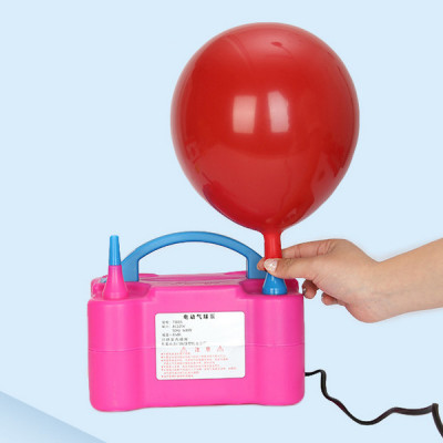 Máy bơm bong bóng điện, Máy bơm bong bóng hai vòi bằng điện, Máy bơm bong bóng hai vòi