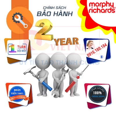 Máy xay sinh tố cầm tay Morphy Richards MR9800 công suất 50W/1A, dung lượng pin 1400mAh - Hàng Nhập Khẩu