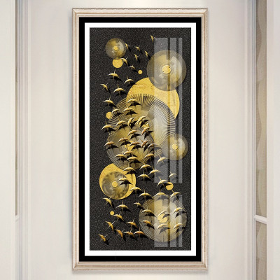 Tranh Treo Tường Tráng Gương Pha Lê Cao Cấp “Hắc Mã Nghệ Thuật” Trang Trí Phòng Khách Sang Trọng, Hiện Đại, PVP-DC107 053